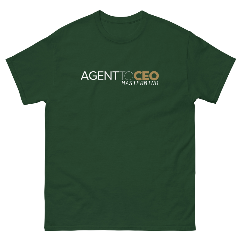 Agent To CEO Mastermind Unisex classic tee – XL, Forest Green