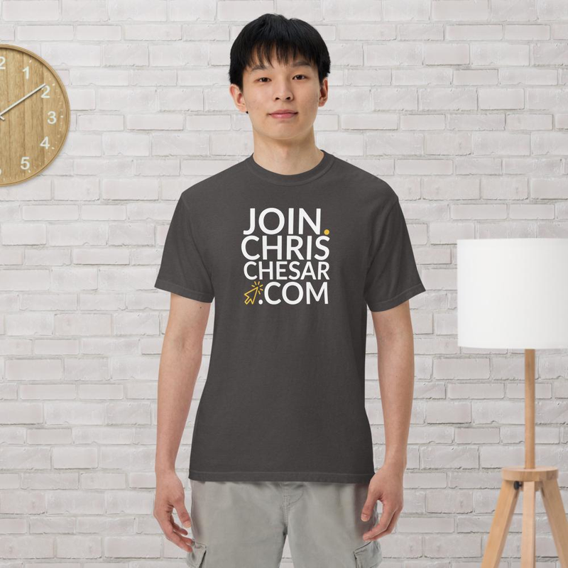 Join.ChrisChesar.com – XL, Graphite