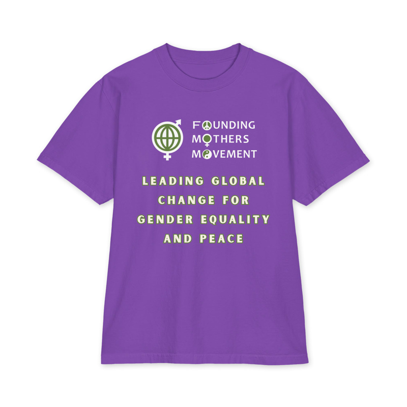 FMM Change Unisex max heavyweight short sleeve – S, Purple