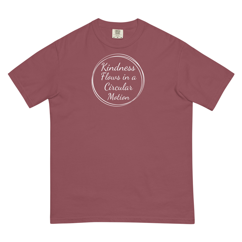 Kindness Flows Unisex garment-dyed heavyweight t-shirt