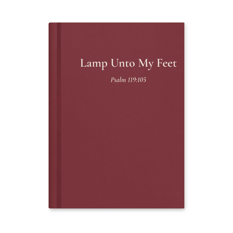 Lamp Unto My Feet Journal
