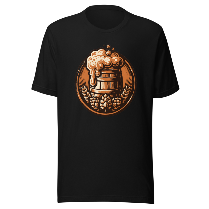 Woodcut Badge Tee (Artist Series) mockup