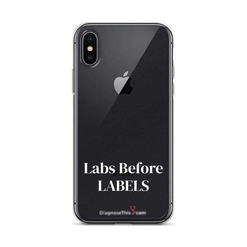 iPhone®  Labs before labels.  – iPhone X/XS