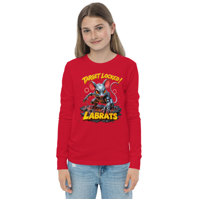 Mechamouser 9000 Target Locked Kids Long Sleeve