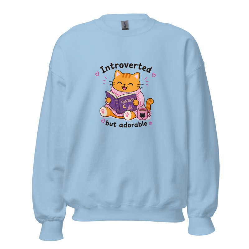 Introverted but adorable Ginger Cat Jumper