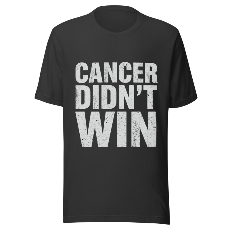 Cancer Didn't Win - Midnight Tone – XS, Dark Grey