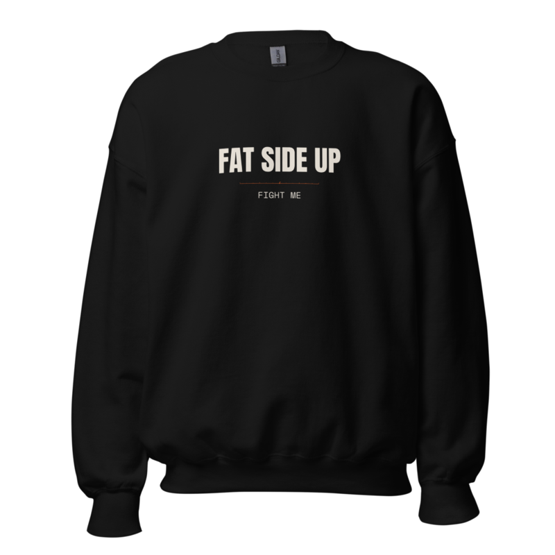 FAT SIDE UP Crewneck mockup