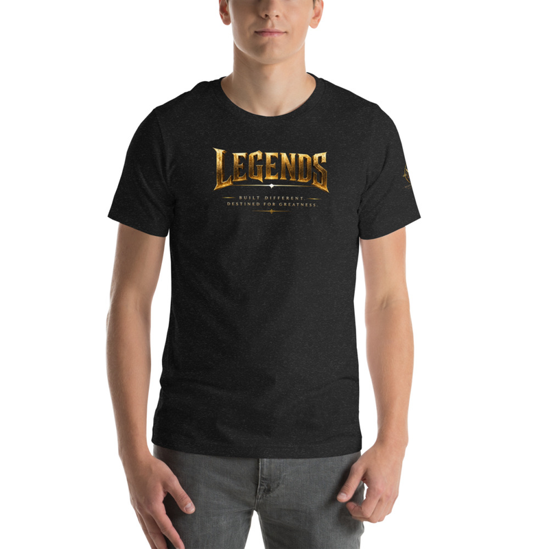 Legends 2 Unisex t-shirt – S, Black Heather