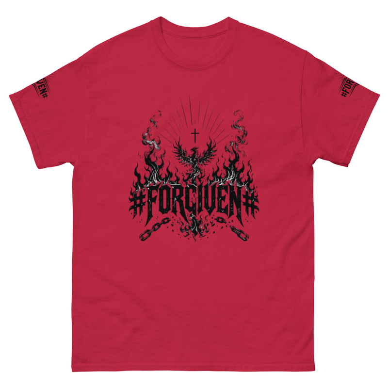 Unisex Distressed FORGIVEN Tee