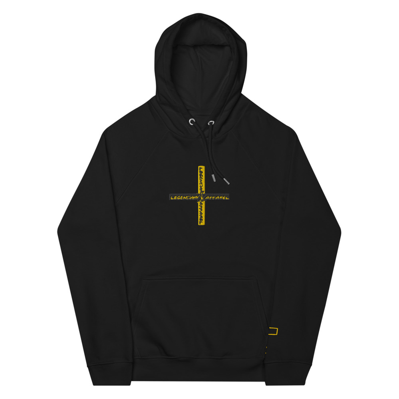 [ cross box logo ] hoodie
