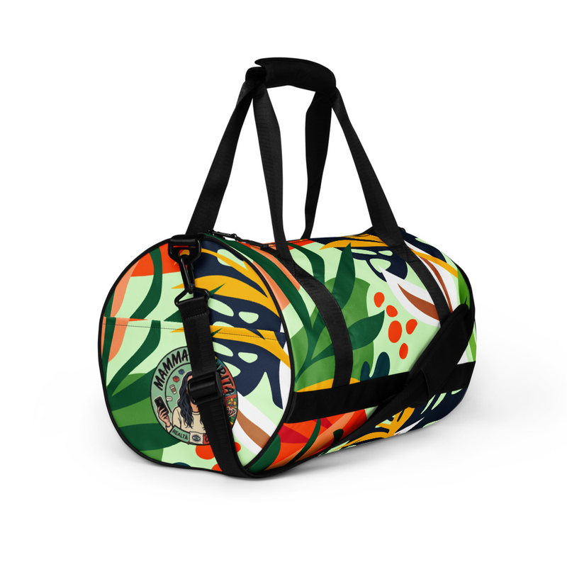 All-over print gym bag