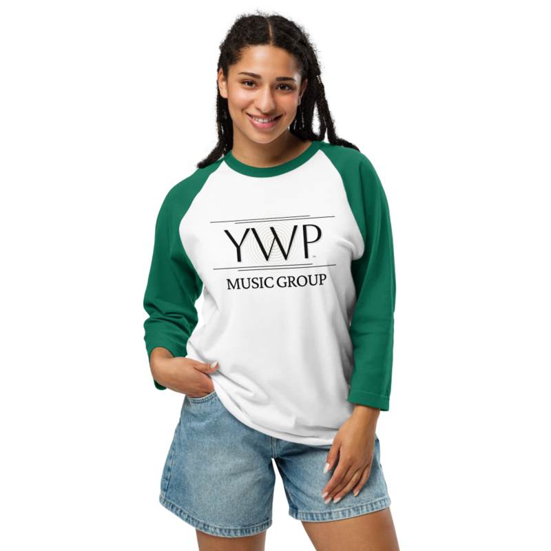 Unisex YWPMG 3/4 Raglan (Light Colors)