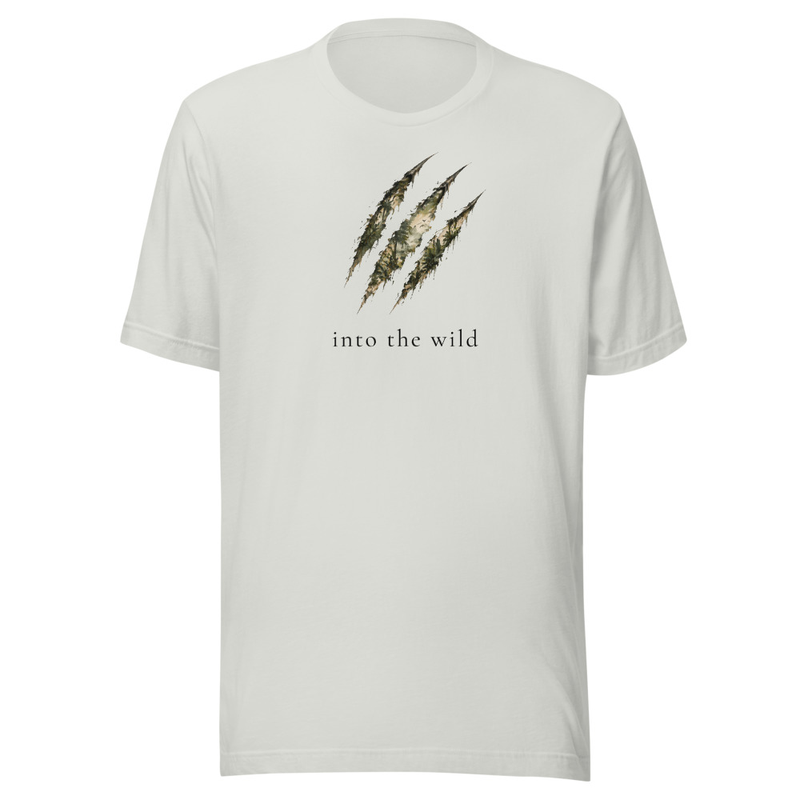 Into The Wild Tee – S, Silver