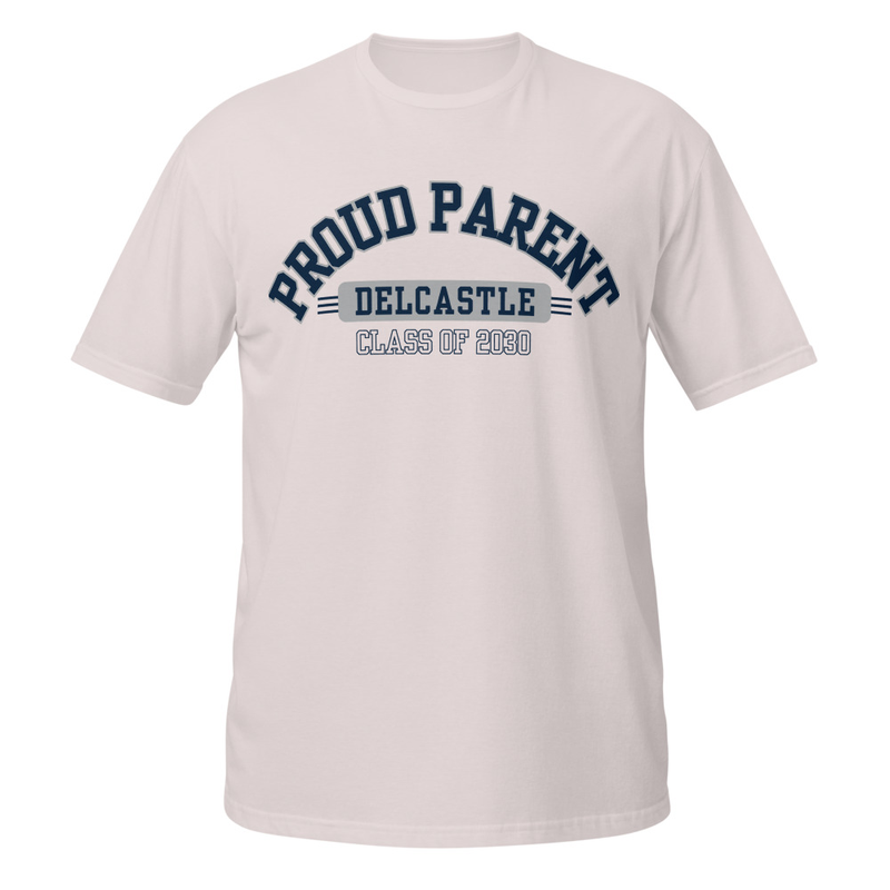 T-Shirt Proud Parent - Class of 2030 – XL, Ice Grey