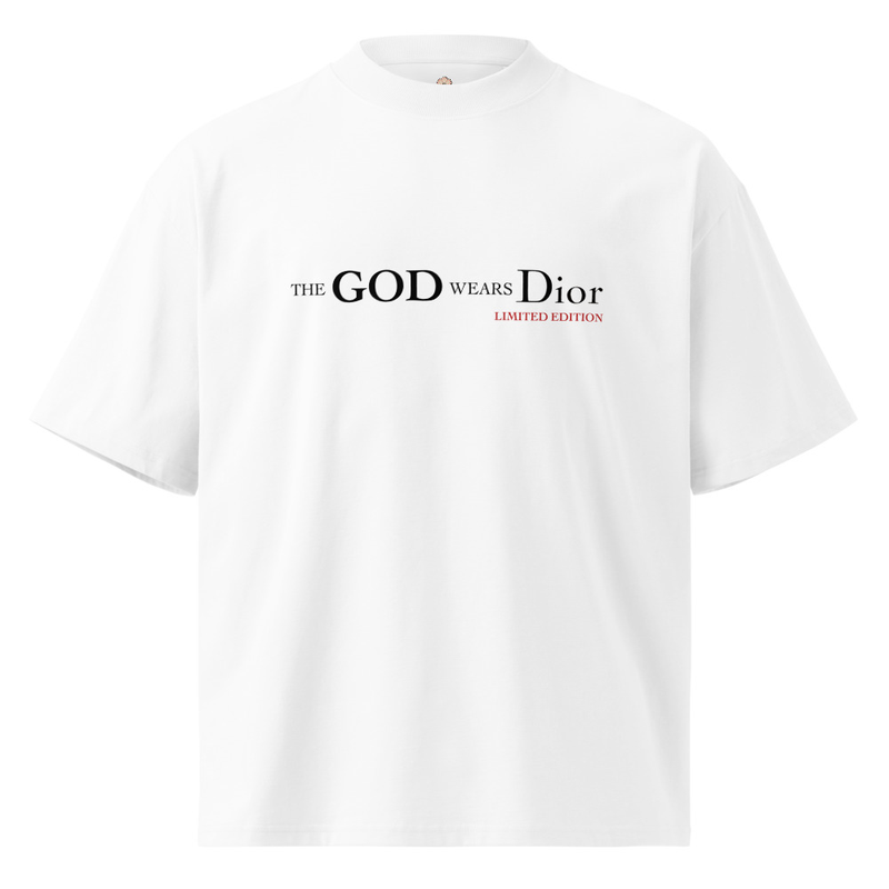 GOD WEARS DIOR oversized T