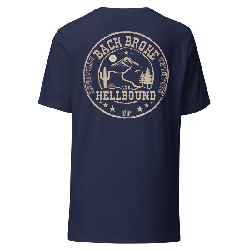 Straight Up Disabled – 2XL, Navy