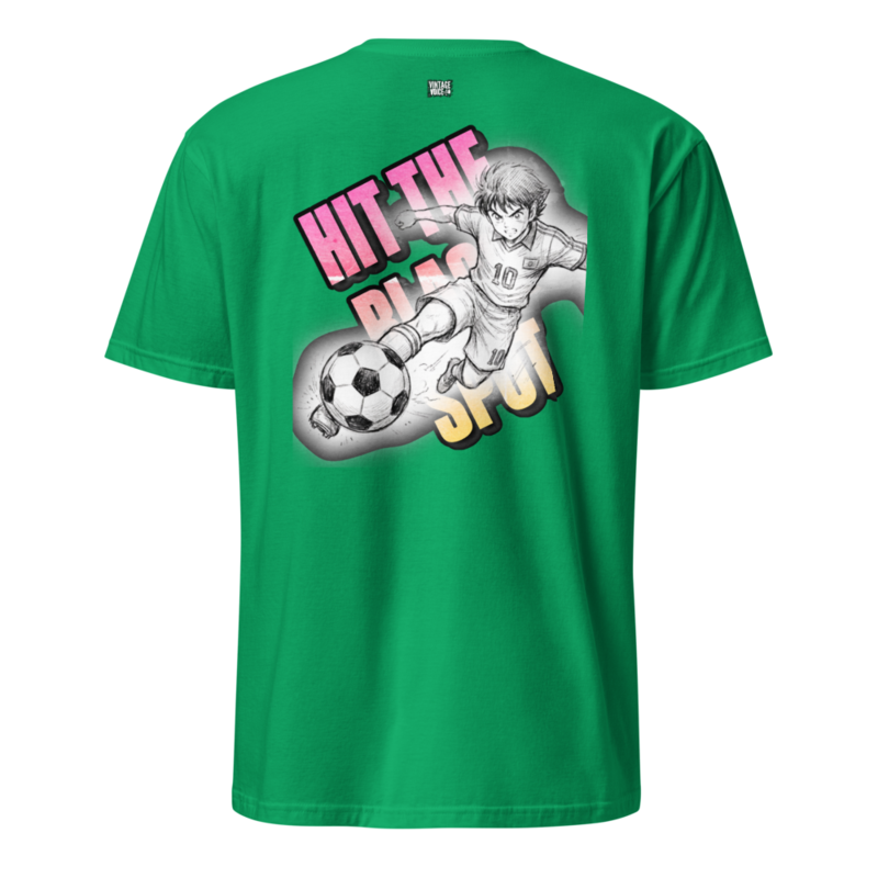 Hit the BLACK SPOT (Back Print)  – S, Irish Green