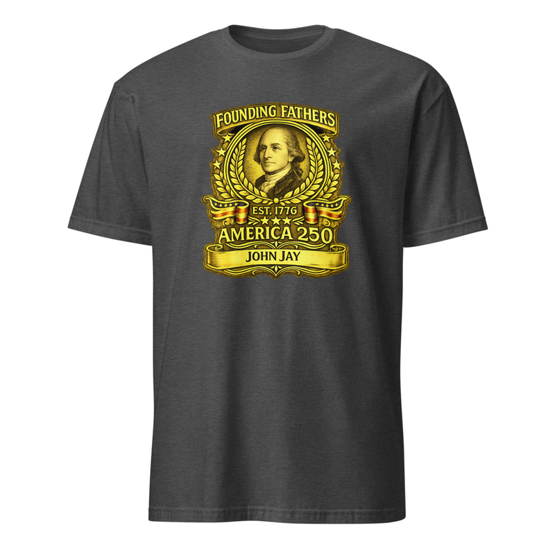 John Jay Founders Series T-Shirt - Front Print