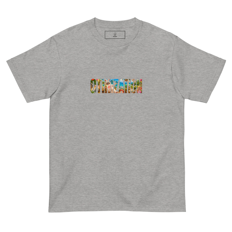 Civilization to Otinization tee（ヘザーグレー）