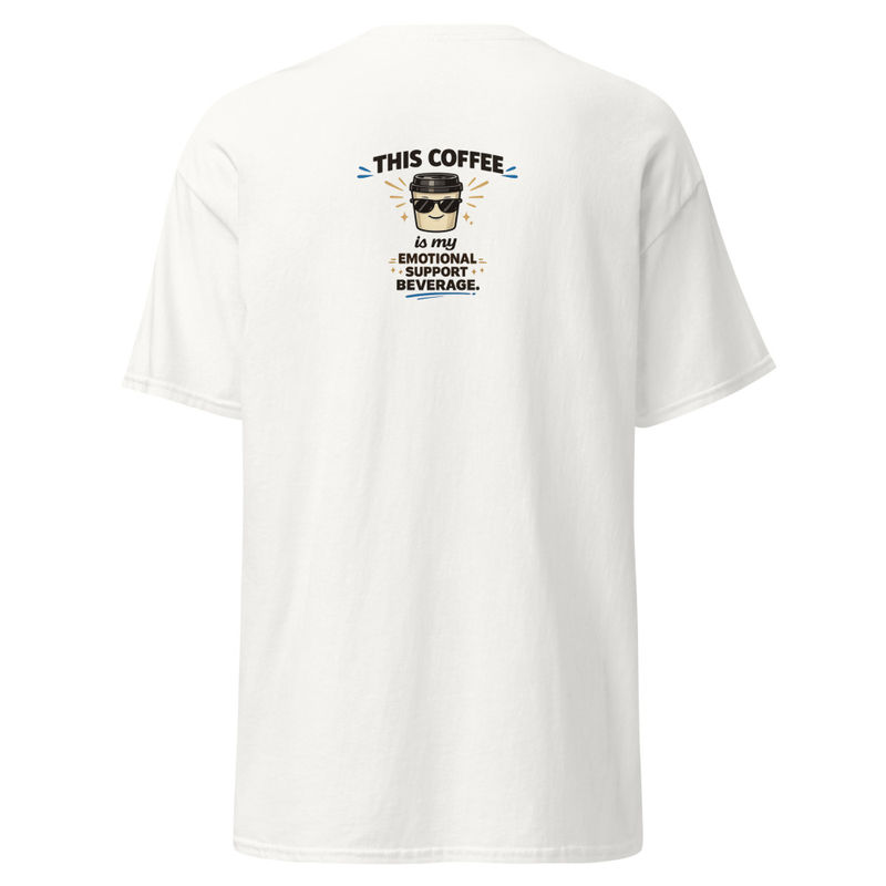 Emotional Support Beverage Unisex classic tee – XL, White