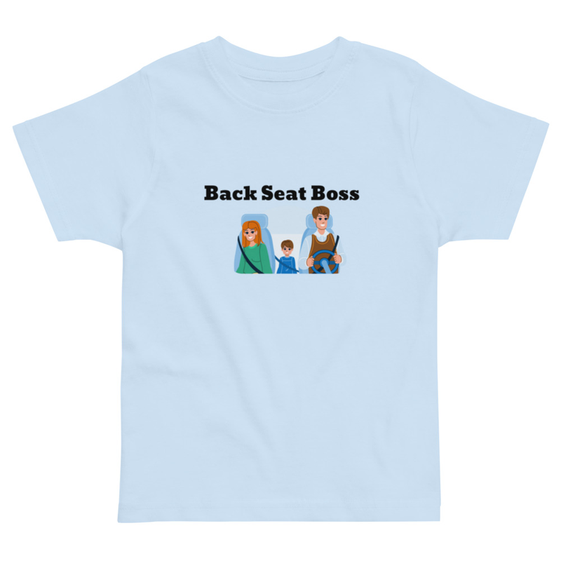Back Seat Boss T Shirt – Image 3