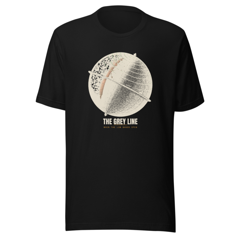 The Grey Line Tee — Amateur Radio merch
