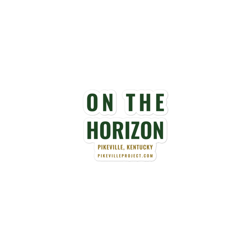 On the Horizon First Light Die-Cut Sticker