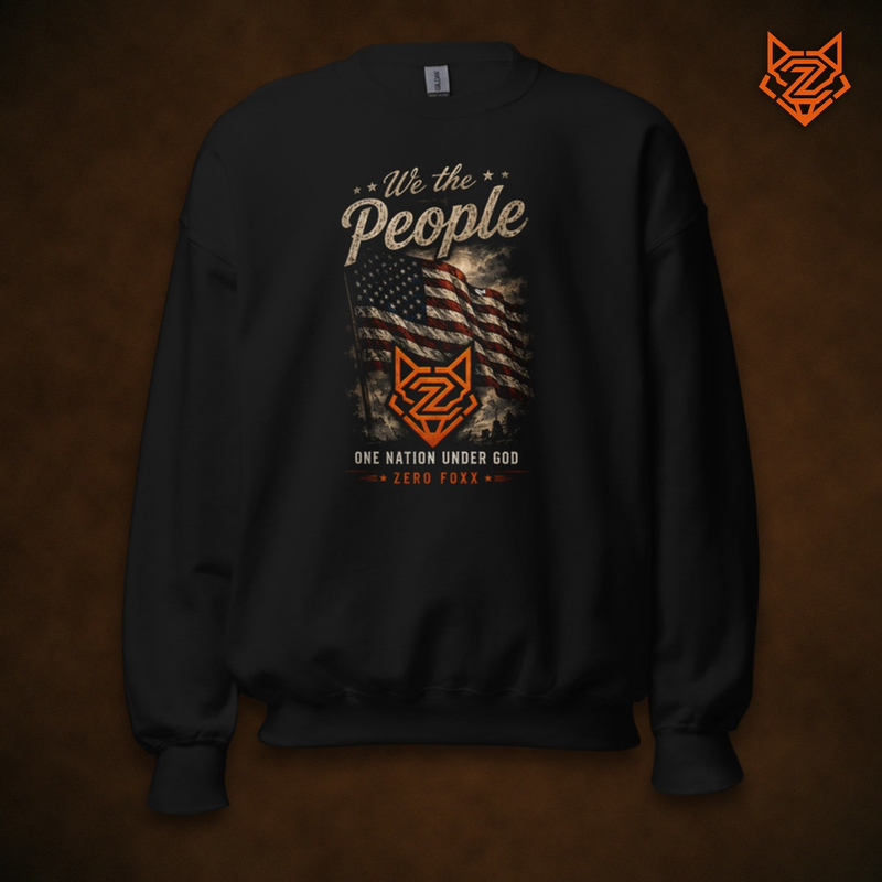 We the People — One Nation Under God | Sweatshirt — Front