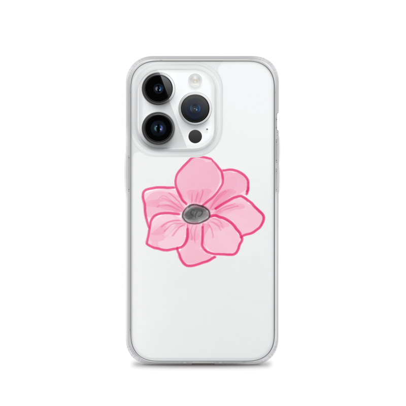 Cheery Pink Flower iPhone Case – Image 9