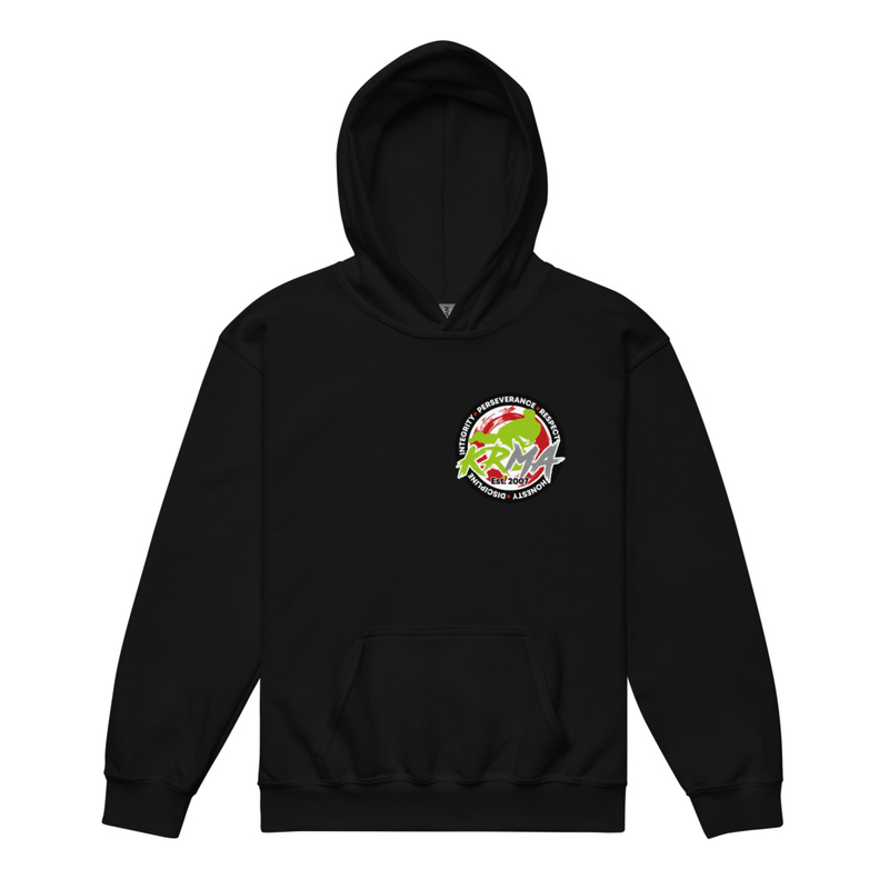 KRMA - Black Belt - Kids Hoodie