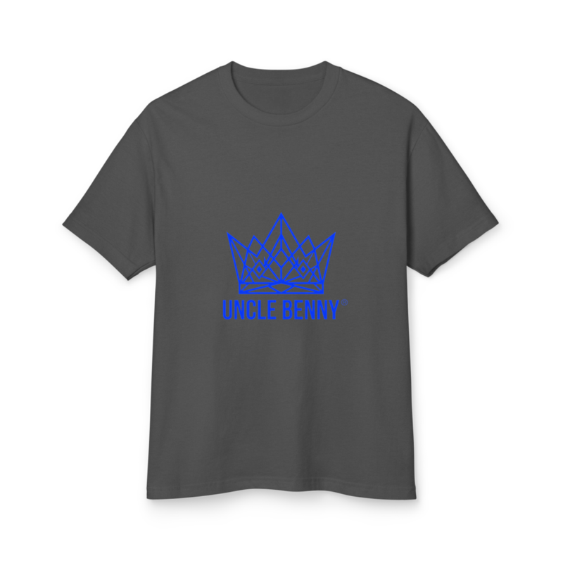 Uncle Benny ® Garment Dye Crown Tee 1301GD Neon Blue EST. 2020