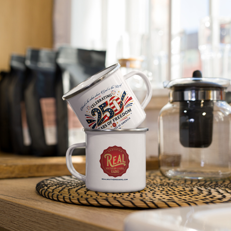 America's 250th Anniversary Enamel Mug