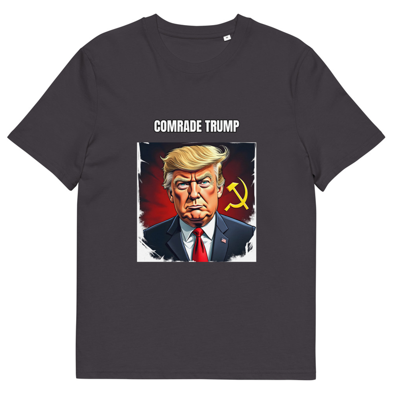 Comrade trump-Unisex organic cotton t-shirt back