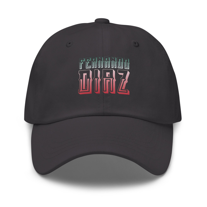 "FERNANDO DIAZ" CAP – One size, Dark Grey