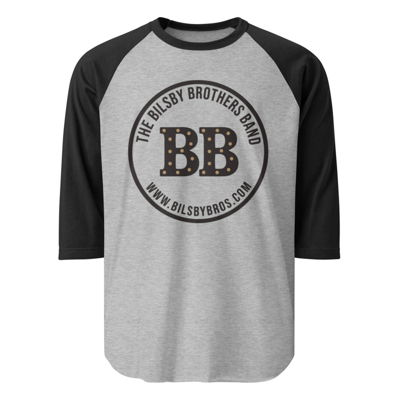 The Bilsby Brothers Band - 3/4 Sleeve Shirt - Black/Grey