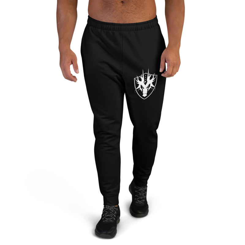 Men's Dragon Joggers Black