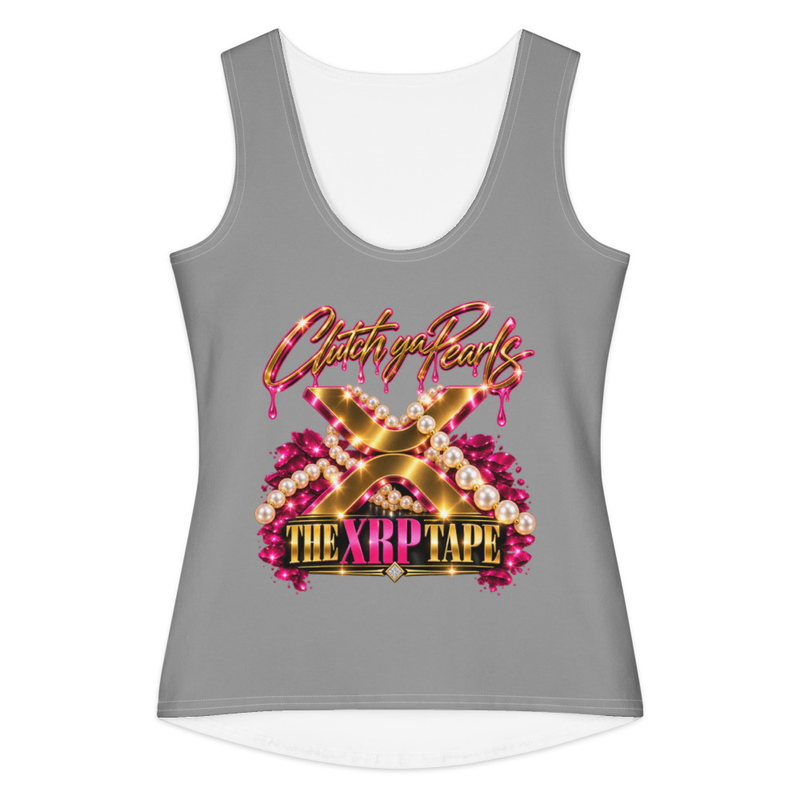 XRPtape Women's cotton tank top (grey)