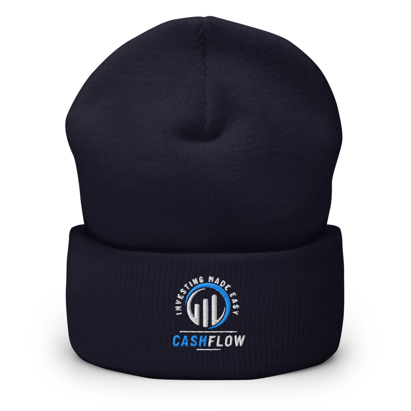Cashflow Beanie v.1 – One size, Navy