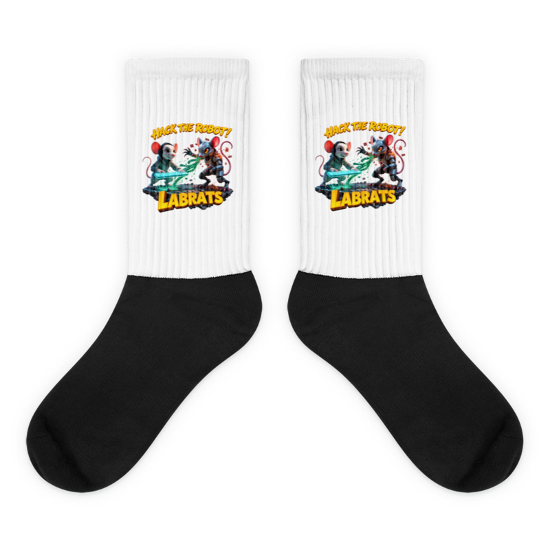 Hack The Robot Socks