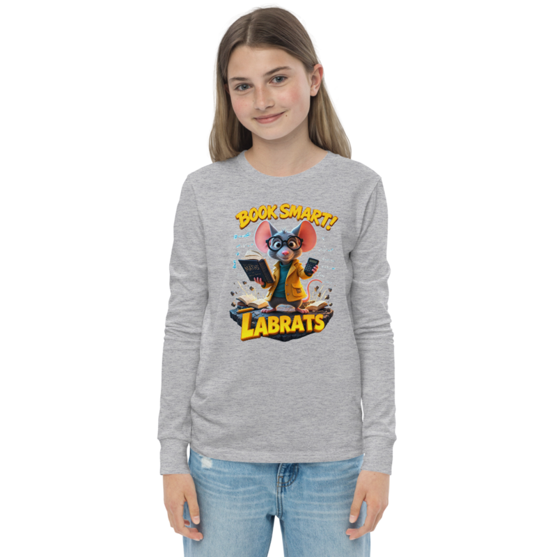 Nibbles Mcsqueak Book Smart Kids Long Sleeve