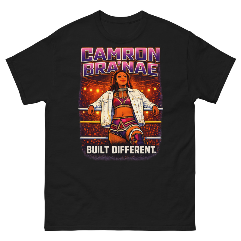 Camron BraNae Built Different T-Shirt