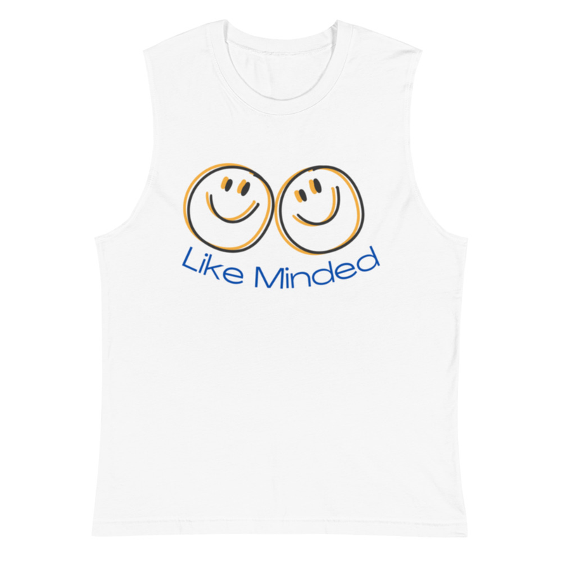 Like minded Sleeveless Shirt – S, White