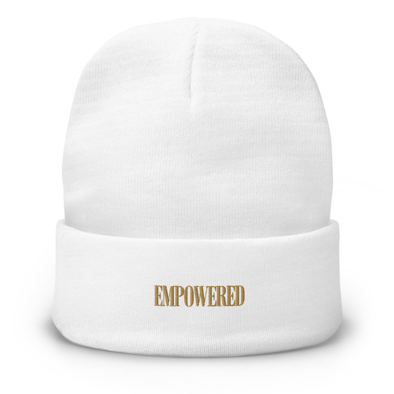Empowered Collection | Soul Threads Embroidered Essential Beanie