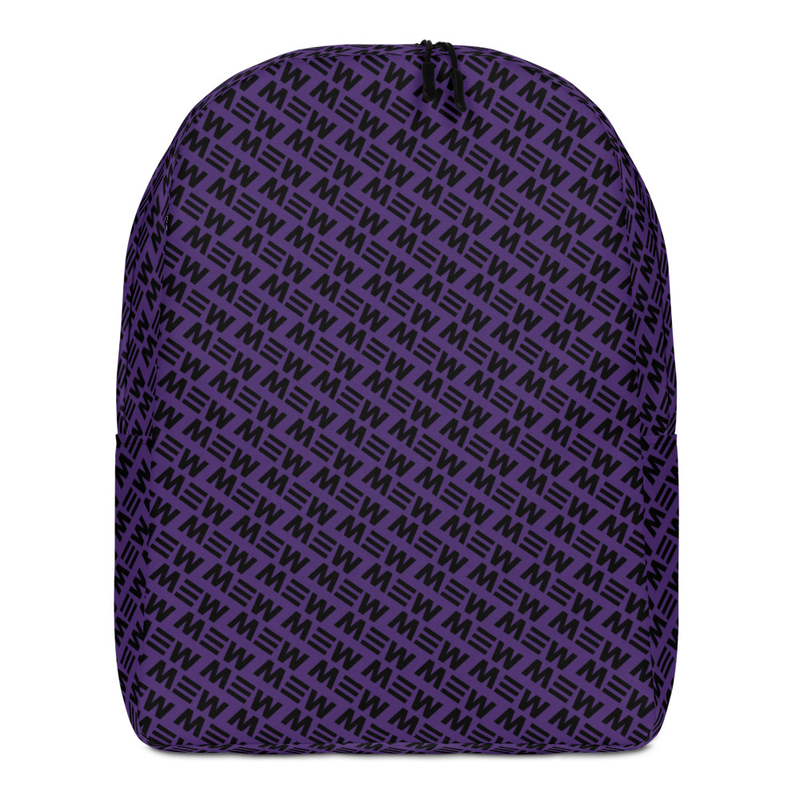 Purple/Black Mew Backpack