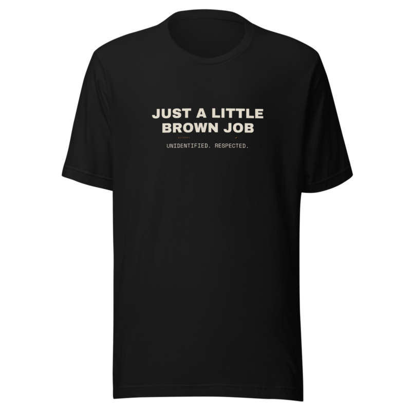 JUST A LITTLE BROWN JOB Tee — Birding merch