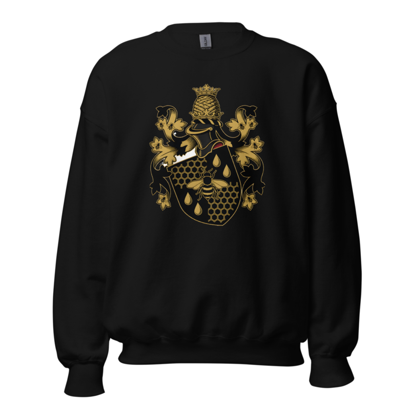 Heraldic Bee Crest Crewneck (Artist Series) mockup