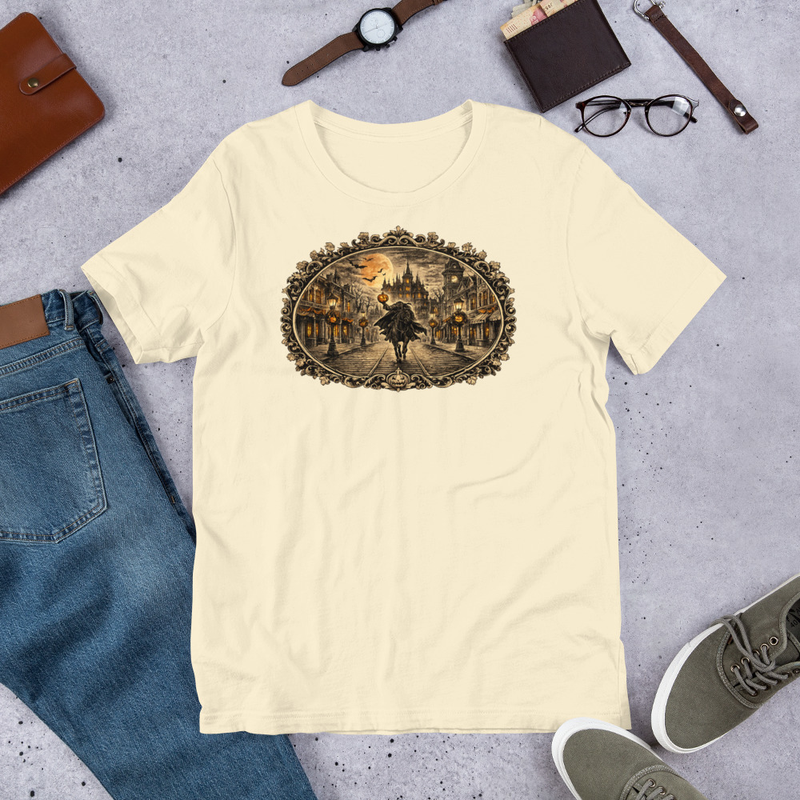 Vintage Headless Horseman Tee – L, Natural