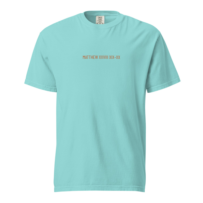 XA Disciples - Comfort Colors – M, Lagoon Blue