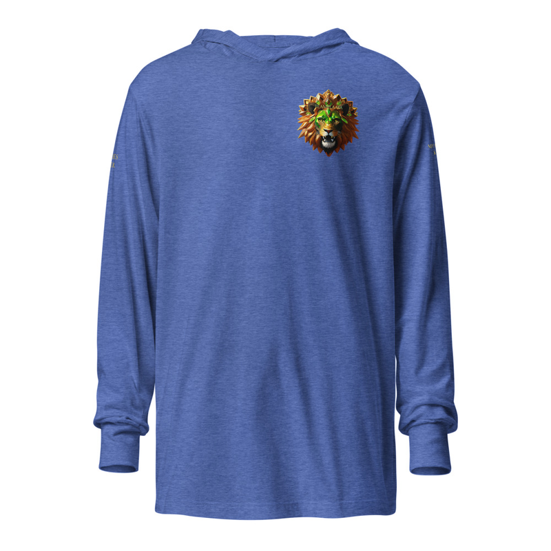 Hooded long-sleeve tee