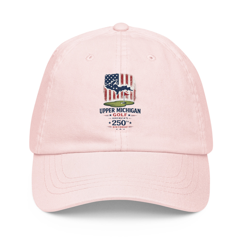 UP Golf #5 Pastel baseball hat – One size, Pastel Pink